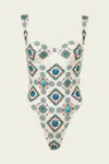 Agua By Agua Bendita Citrino Platero One Piece