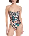 Agua By Agua Bendita Danza One-piece In Black