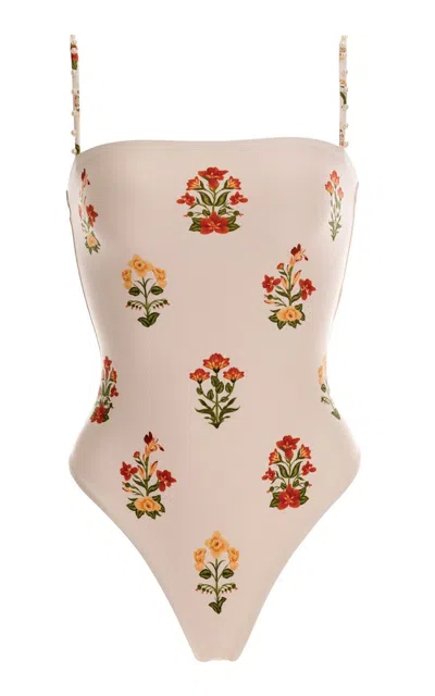 AGUA BY AGUA BENDITA DURAZNO CANNA SWIMSUIT