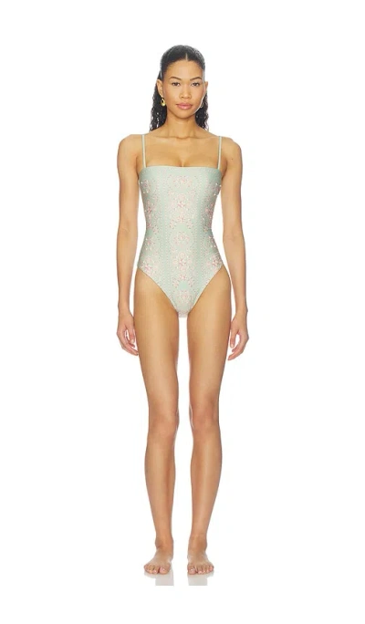 Agua By Agua Bendita Durazno One Piece In Multicolor