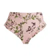 Agua By Agua Bendita Embroidered Floral Jengibre Bikini Bottoms