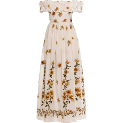 Agua By Agua Bendita Espliego Promesa Maxi Dress In Multi
