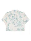 Agua By Agua Bendita Floral-print Linen Shirt