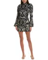 Agua By Agua Bendita Guaba Gema Mini Dress In Black