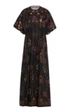 Agua By Agua Bendita Gesto Patterned Maxi Dress