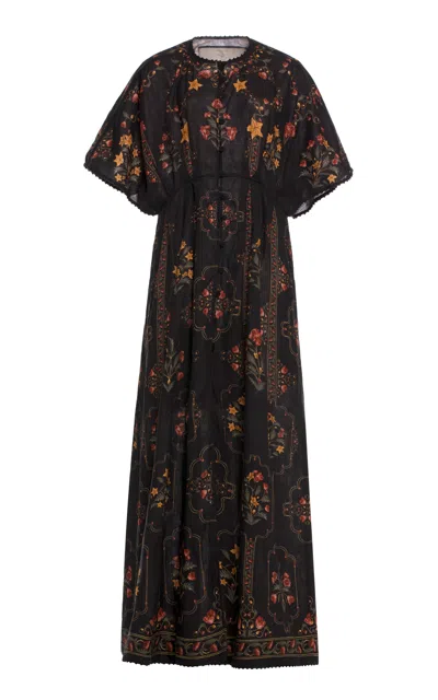 Agua By Agua Bendita Gesto Patterned Maxi Dress