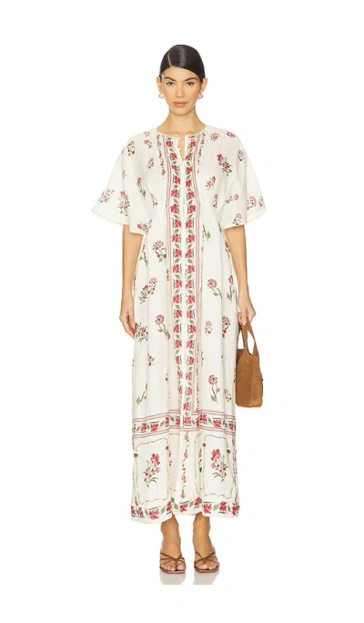 Agua By Agua Bendita Gesto Quebrada Maxi Dress In Multi