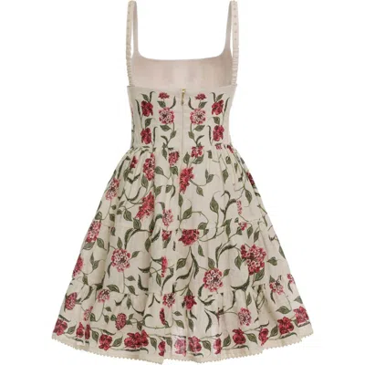 Agua By Agua Bendita Granadilla Quebrada Mini Dress In Multi