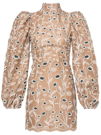 Agua By Agua Bendita Guaba Dress In Neutrals