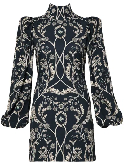 Agua By Agua Bendita Guaba Gema Mini Dress In Black