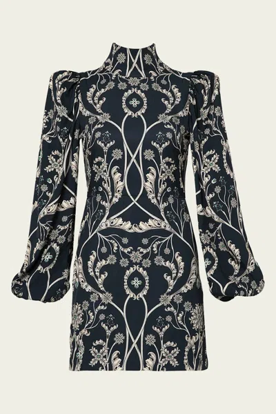 Agua By Agua Bendita Guaba Gema Mini Dress In Black