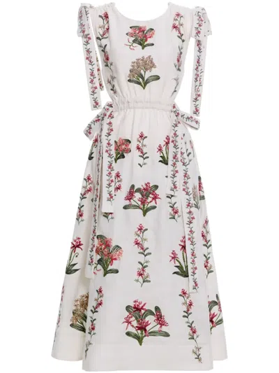 Agua By Agua Bendita Guaguanco Orquidea Maxi Dress In White