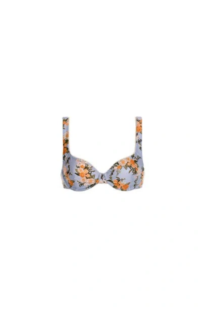 Agua By Agua Bendita Hacienda Valle Bikini Top In Multi