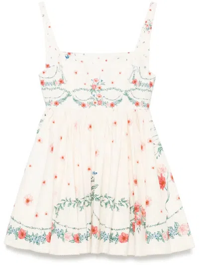 AGUA BY AGUA BENDITA `HIERBABUENA MOSQUETA` MINI DRESS