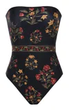 Agua By Agua Bendita Ilusion Strapless One-piece Swimsuit