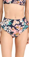 Agua By Agua Bendita Jengibre Danza Bikini Bottoms In Multicolor
