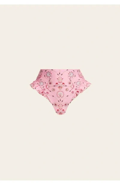 Agua By Agua Bendita Jengibre Playa Bikini Bottom In Pink