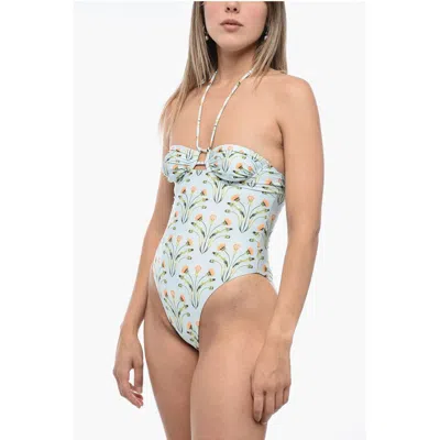 Agua By Agua Bendita Diente De Leon Amanec One-piece In Blue