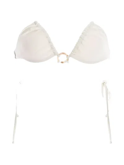 Agua By Agua Bendita Lake Bikini In Neutral