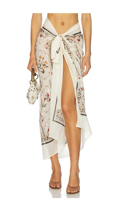 Agua By Agua Bendita Lavanda Andes Pareo In White