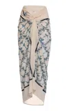 Agua By Agua Bendita Lavanda Gloriosa Cotton And Silk In Neutral