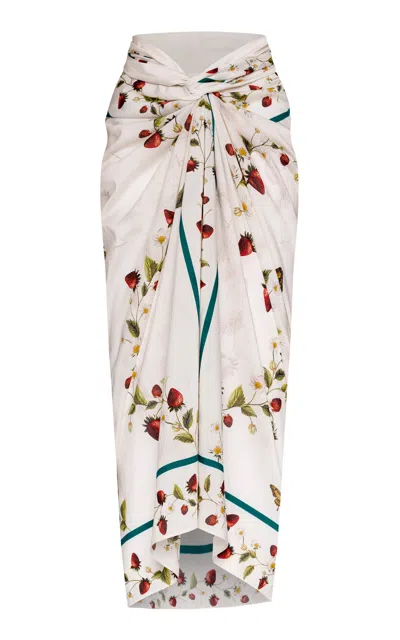 Agua By Agua Bendita Lavanda Midi Pareo In Multi