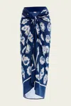 Agua By Agua Bendita Lavanda Wild Pareo In Blue