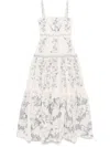 AGUA BY AGUA BENDITA `LIMA BOUGAINVILLEA` DRESS