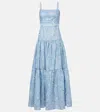 Agua By Agua Bendita Maxikleid Lima Lymanopoda Aus Baumwolle In Blau