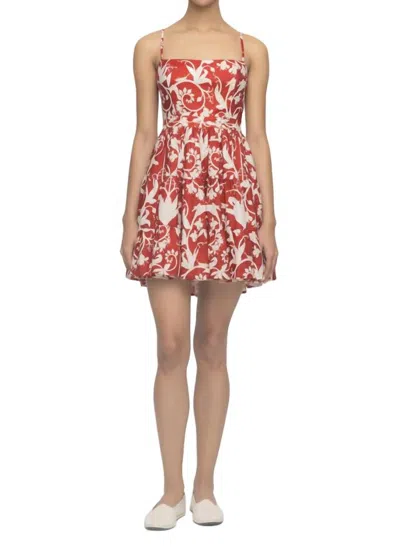 Agua By Agua Bendita Lima Mini Dress In Linen