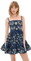 Agua By Agua Bendita Lima Mini Promesa Dress Multicolor In Blue