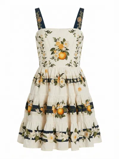 Agua By Agua Bendita `lima Mini Valle` Mini Dress In Multi