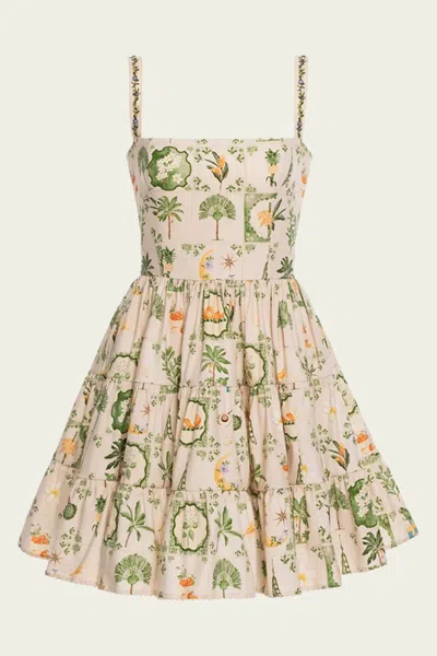 Agua By Agua Bendita Lima Wild Mini Dress