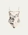 Agua By Agua Bendita Limon Guayacan One-piece Swimsuit In Multi