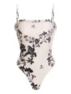 Agua By Agua Bendita Limon Guayacan One-piece Swimsuit In Neutrals