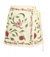 Agua By Agua Bendita Linen Luna Quebrada Mini Pareo In Multi
