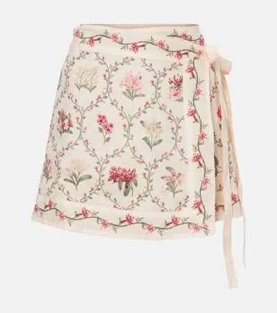 Agua By Agua Bendita Luna Quebrada Skirt Multicolor