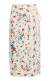 Agua By Agua Bendita Luna Midi Mosqueta Pareo In Floral