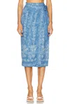 Agua By Agua Bendita Luna Midi Pareo In Multicolor