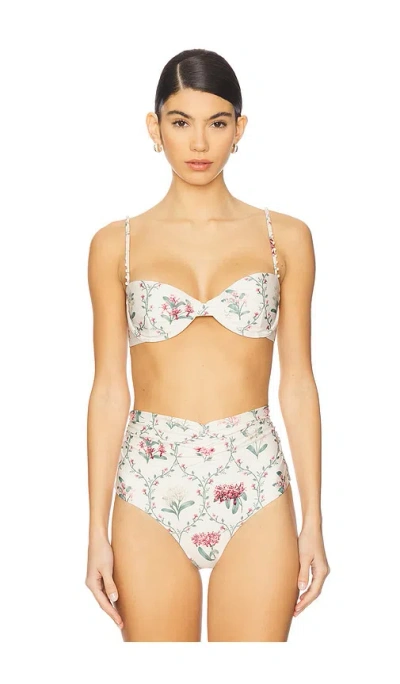 Agua By Agua Bendita Magdalena Bikini Top In Multicolor