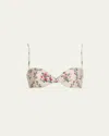 Agua By Agua Bendita Magdalena Orquidea Bikini Top In Multicolor