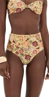Agua By Agua Bendita Magenta Paramo Bikini Bottoms Multicolor In Multi