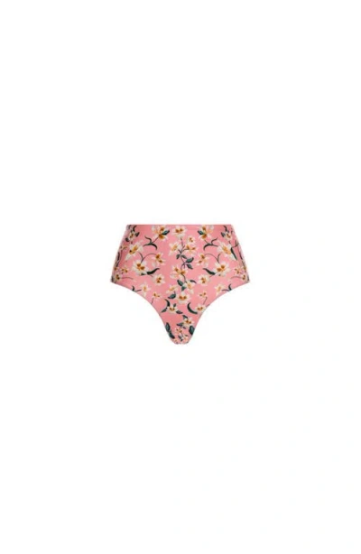 Agua By Agua Bendita Magenta Promesa Bikini Bottom In Multi
