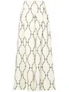 Agua By Agua Bendita + Net Sustain Marea Colado Embroidered Linen Wide-leg Pants In White