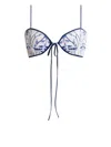 Agua By Agua Bendita Margaret Cometa Bikini Top In Multicolor
