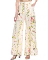 Agua By Agua Bendita Marina Linen Trouser In White