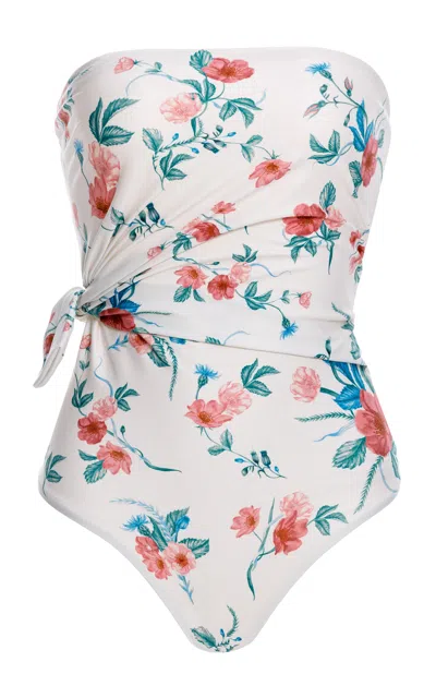 AGUA BY AGUA BENDITA MORENA PRINTED ONE-PIECE BATHING SUIT