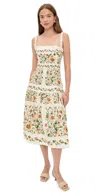 Agua By Agua Bendita Nispero Uchuva Midi Dress Multicolor In Multi
