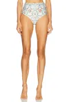 Agua By Agua Bendita Nopal Bikini Bottom In Multicolor