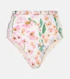 Agua By Agua Bendita Nopal Jardinera Bikini Bottoms Multicolor In Multicolor